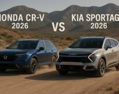 Kia Sportage 2026 vs Honda CR-V 2025 — порівняння сімейних кросоверів: який кращий?