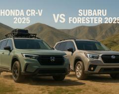 Subaru Forester 2025 vs Honda CR-V 2025 — який сімейний SUV кращий у 2025 році?