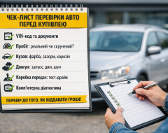 Чек-лист перевірки авто перед купівлею: повна інструкція для вторинного ринку