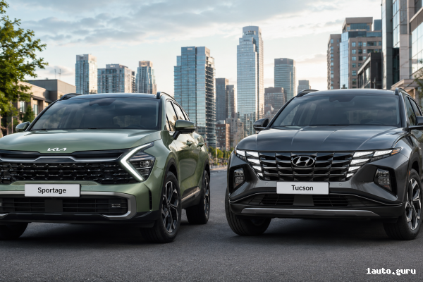 Kia Sportage vs Hyundai Tucson 2026: який кросовер вигідніше купити в Україні