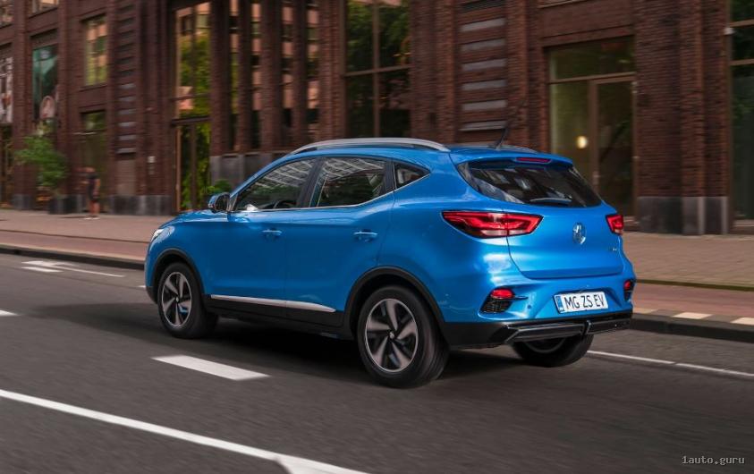 MG ZS EV бічна частина та задня оптика