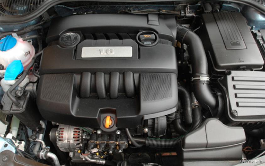 Бензиновий двигун 1.6 MPI Skoda Octavia