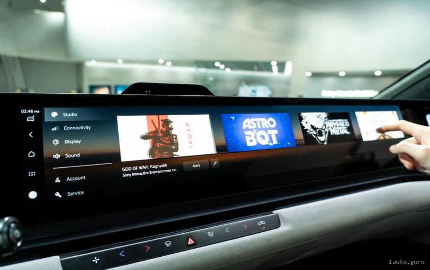 Sony Honda Mobility представила автомобіль Afeela 1 з інтегрованим PlayStation для розваг