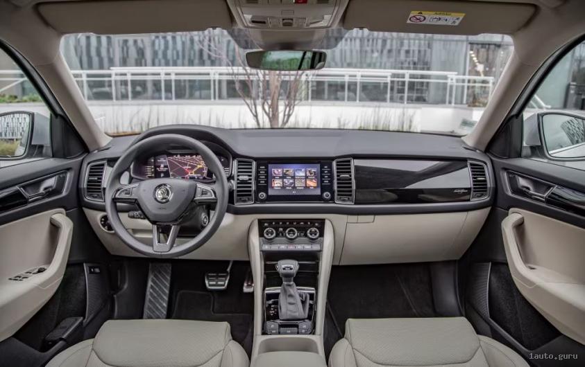 Салон і мультимедіа Skoda Kodiaq з пробігом